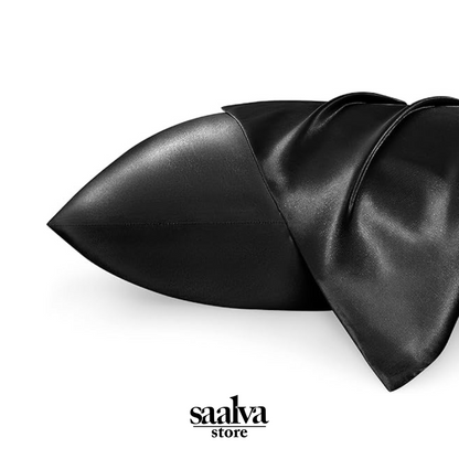 Black Option Satin Pillowcase