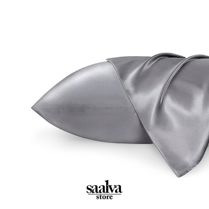 Grey Option Satin Pillowcase